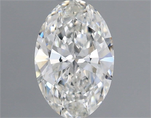 Picture of Natural Diamond 0.51 Carats, Oval with  Cut, G Color, VVS2 Clarity and Certified by GIA