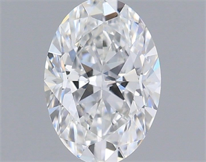 Picture of Natural Diamond 0.57 Carats, Oval with  Cut, E Color, VS1 Clarity and Certified by GIA