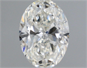 Diamante Natural 0.41 quilates, Ovalado , Color H, claridad VVS1 y certificado GIA