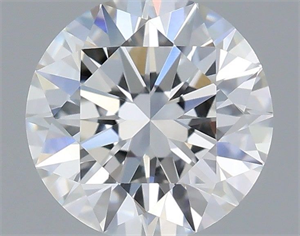 Picture of Natural Diamond 0.70 Carats, Round with Excellent Cut, E Color, VVS2 Clarity and Certified by GIA