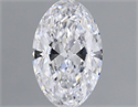 Diamante Natural 0.53 quilates, Ovalado , Color D, claridad VS1 y certificado GIA