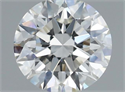 Natural Diamond 0.75 Carats, Round with Excellent Cut, I Color, VVS2 Clarity and Certified by GIA