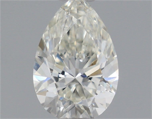 Foto Diamante Natural 0.51 quilates, De pera , Color J, claridad SI1 y certificado GIA de