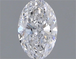 Picture of Natural Diamond 0.50 Carats, Oval with  Cut, D Color, VVS2 Clarity and Certified by GIA