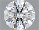 Diamante Natural 0.60 quilates, Redondo , Color J, claridad VVS2 y certificado GIA