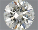 Diamante Natural 0.53 quilates, Redondo , Color J, claridad VS2 y certificado IGI