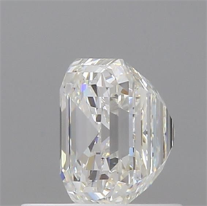 Picture of Natural Diamond 1.01 Carats, Asscher with  Cut, I Color, IF Clarity and Certified by GIA