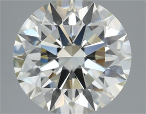 Foto Diamante Natural 2.02 quilates, Redondo , Color J, claridad IF y certificado IGI de