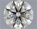 Diamante Natural 0.70 quilates, Redondo , Color K, claridad VVS2 y certificado IGI
