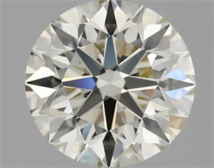 Foto Diamante Natural 2.21 quilates, Redondo , Color J, claridad IF y certificado IGI de