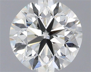 Picture of Natural Diamond 1.00 Carats, Round with Very Good Cut, F Color, VVS2 Clarity and Certified by IGI