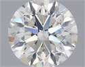 Natural Diamond 0.90 Carats, Round with Very Good Cut, G Color, VS2 Clarity and Certified by IGI