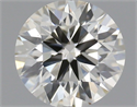 Diamante Natural 0.40 quilates, Redondo , Color J, claridad SI1 y certificado IGI