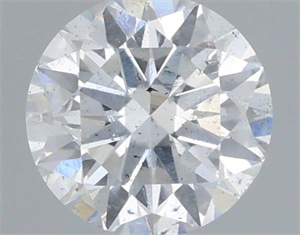 Picture of Natural Diamond 0.61 Carats, Round with Excellent Cut, F Color, SI2 Clarity and Certified by IGI