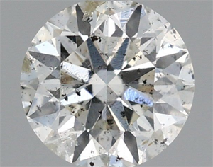 Picture of Natural Diamond 0.46 Carats, Round with Excellent Cut, I Color, I1 Clarity and Certified by IGI