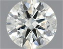 Diamante Natural 0.64 quilates, Redondo , Color L, claridad I1 y certificado IGI