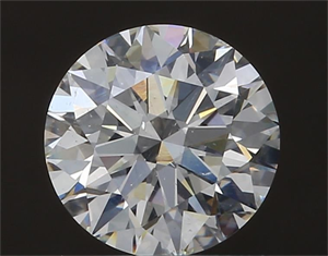 Picture of Natural Diamond 1.06 Carats, Round with Excellent Cut, H Color, SI1 Clarity and Certified by GIA