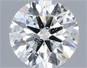Diamante Natural 0.42 quilates, Redondo , Color F, claridad I1 y certificado IGI