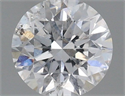 Diamante Natural 0.41 quilates, Redondo , Color E, claridad I1 y certificado IGI