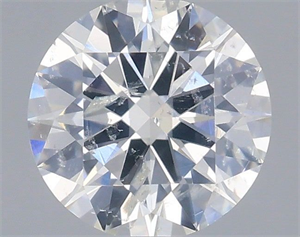 Picture of Natural Diamond 0.40 Carats, Round with Excellent Cut, G Color, I1 Clarity and Certified by IGI