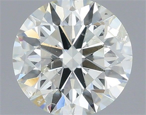 Foto Diamante Natural 0.40 quilates, Redondo , Color I, claridad SI2 y certificado IGI de