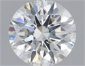 Natural Diamond 0.59 Carats, Round with Excellent Cut, E Color, SI2 Clarity and Certified by IGI