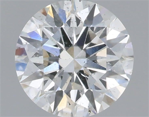 Picture of Natural Diamond 0.59 Carats, Round with Excellent Cut, E Color, SI2 Clarity and Certified by IGI