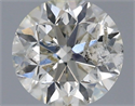 Diamante Natural 0.50 quilates, Redondo , Color J, claridad I1 y certificado IGI