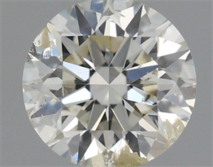 Picture of Natural Diamond 0.50 Carats, Round with Excellent Cut, J Color, I1 Clarity and Certified by IGI