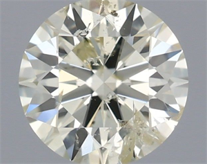 Picture of Natural Diamond 0.51 Carats, Round with Excellent Cut, M Color, I1 Clarity and Certified by IGI