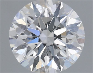 Picture of Natural Diamond 0.70 Carats, Round with Excellent Cut, F Color, I1 Clarity and Certified by GIA