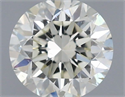 Diamante Natural 0.70 quilates, Redondo , Color J, claridad VS2 y certificado IGI