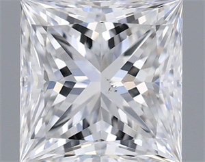 Picture of Natural Diamond 0.70 Carats, Princess with  Cut, E Color, VS2 Clarity and Certified by GIA