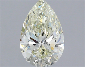 Picture of Natural Diamond 1.25 Carats, Pear with  Cut, K Color, VS2 Clarity and Certified by IGI