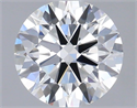 Del inventario de diamantes de laboratorio, 1.10 quilates, Redondo , Color E, claridad VVS2 y certificado IGI