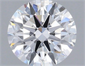 Lab Grown Diamond 1.05 Carats, Round with Excellent Cut, E Color, VS1 Clarity and Certified by IGI