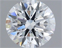 Lab Grown Diamond 1.05 Carats, Round with Excellent Cut, E Color, VS1 Clarity and Certified by IGI