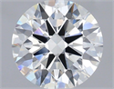 Del inventario de diamantes de laboratorio, 1.51 quilates, Redondo , Color E, claridad VVS2 y certificado IGI