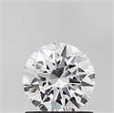 Lab Grown Diamond 1.00 Carats, Round with Excellent Cut, D Color, VS2 Clarity and Certified by IGI