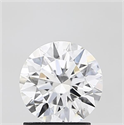 Del inventario de diamantes de laboratorio, 1.58 quilates, Redondo , Color E, claridad VS2 y certificado IGI