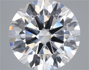 Picture of Lab Grown Diamond 7.06 Carats, Round with Ideal Cut, E Color, VVS2 Clarity and Certified by IGI