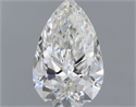 Natural Diamond 0.50 Carats, Pear with  Cut, G Color, VVS1 Clarity and Certified by IGI
