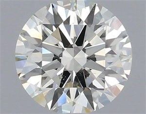 Foto Diamante Natural 0.70 quilates, Redondo , Color K, claridad SI1 y certificado IGI de