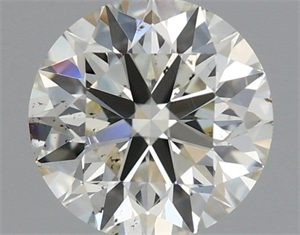 Foto Diamante Natural 0.74 quilates, Redondo , Color K, claridad SI1 y certificado IGI de