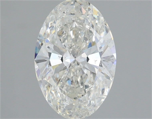 Picture of Natural Diamond 2.00 Carats, Oval with  Cut, I Color, I1 Clarity and Certified by GIA