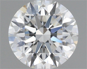 Picture of Natural Diamond 0.84 Carats, Round with Excellent Cut, I Color, VS2 Clarity and Certified by GIA