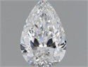 Natural Diamond 0.80 Carats, Pear with  Cut, E Color, SI1 Clarity and Certified by GIA
