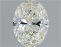 Diamante Natural 1.00 quilates, Ovalado , Color L, claridad SI1 y certificado GIA
