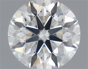 Picture of Natural Diamond 0.90 Carats, Round with Excellent Cut, H Color, VS2 Clarity and Certified by GIA