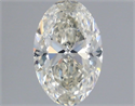 Diamante Natural 0.90 quilates, Ovalado , Color K, claridad SI2 y certificado GIA